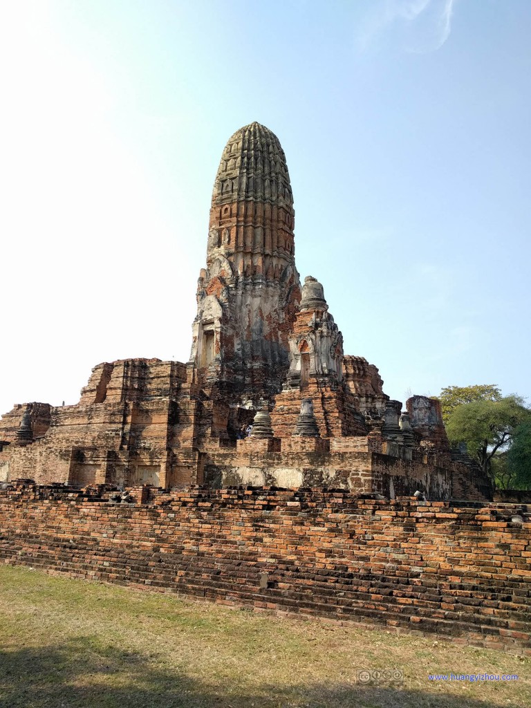 Wat Phra Ram的主佛塔群