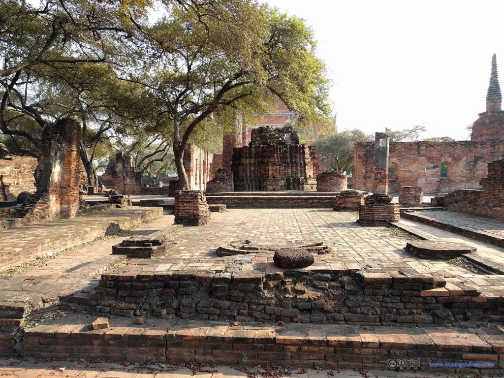 Wat Phra Si Sanphet 西部殿堂的遗迹