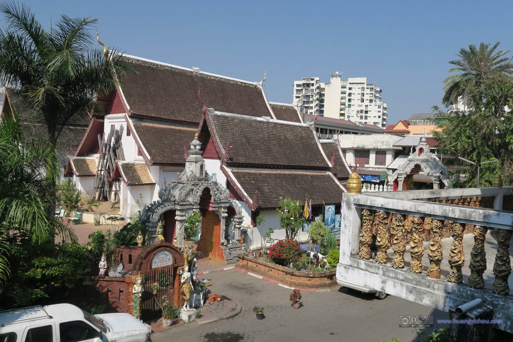 Wat Buppharam，主殿的二楼