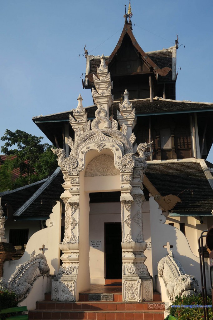 Wat Chedi Luang Worawihan内部一个附属寺庙建筑，现在已经成了博物馆，介绍寺庙的历史。