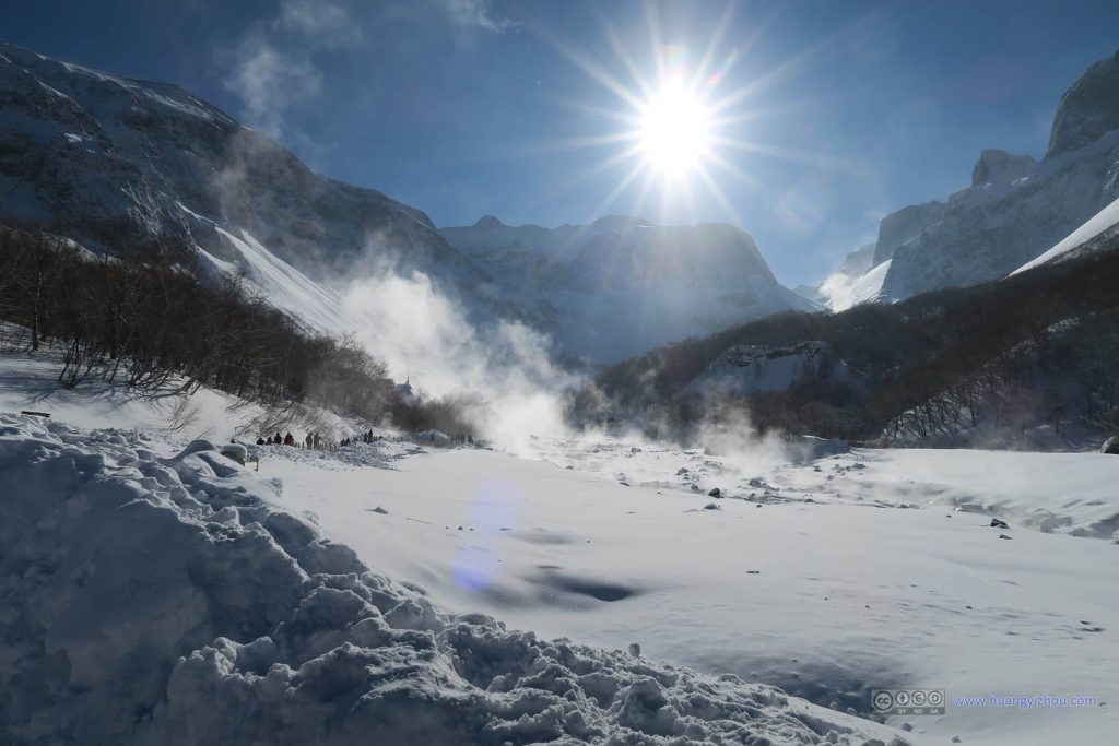 长白山瀑布景区