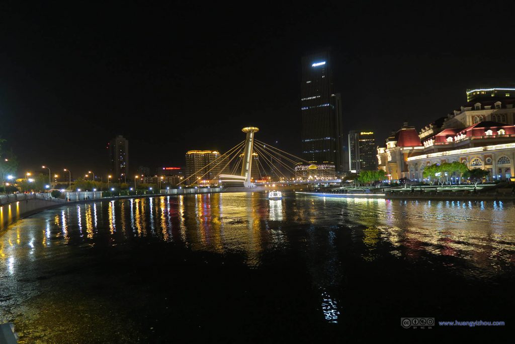 海河沿岸，赤峰桥