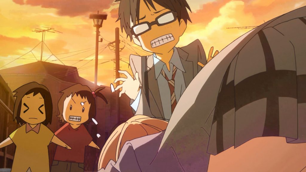 The comedies in Your Lie in April that are too frequent