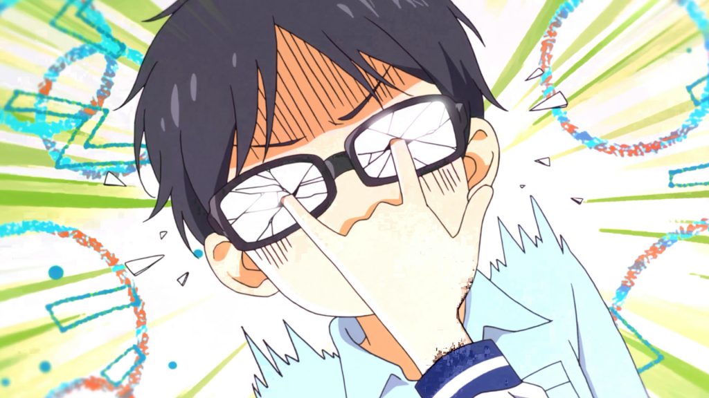 The comedies in Your Lie in April that are too frequent